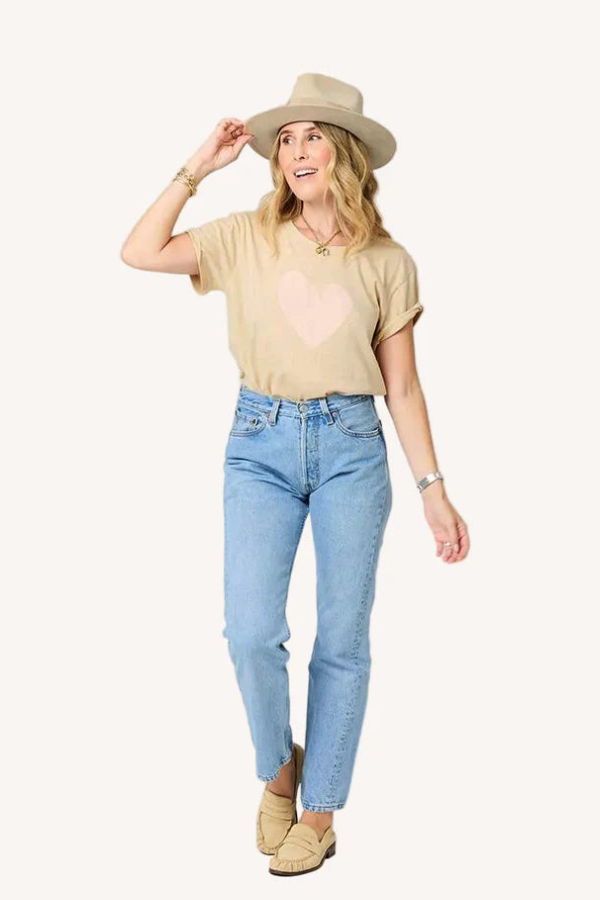 Kerri Rosenthal Suke Imperfect Heart Tee