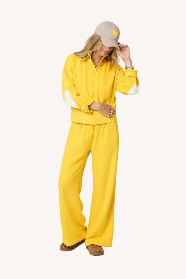 Kerri Rosenthal Zip-Up Mock Neck Sweatshirt