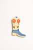 River + Fields Pottery Ceramic Cowboy Boot Magnet - Thumbnail 3