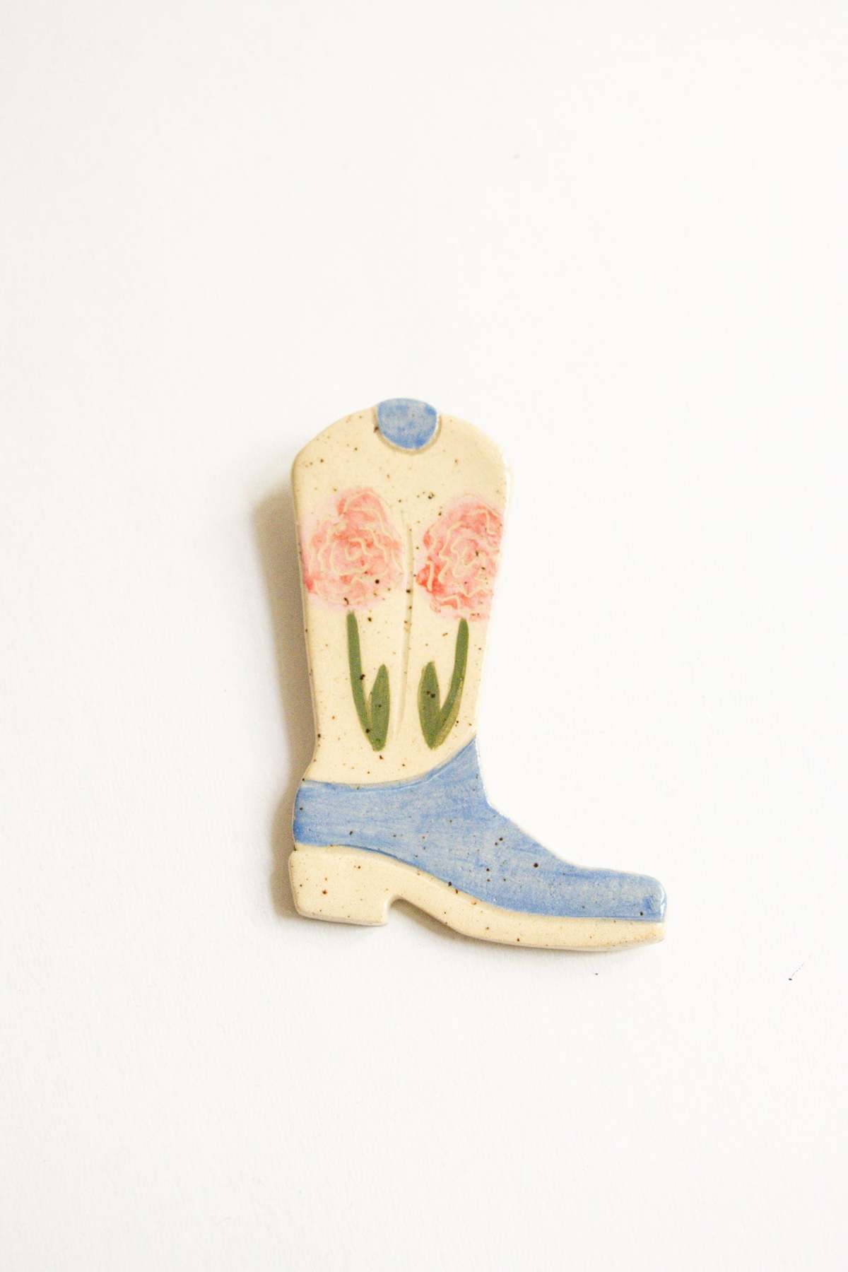 River + Fields Pottery Ceramic Cowboy Boot Magnet - Image 7 of 10