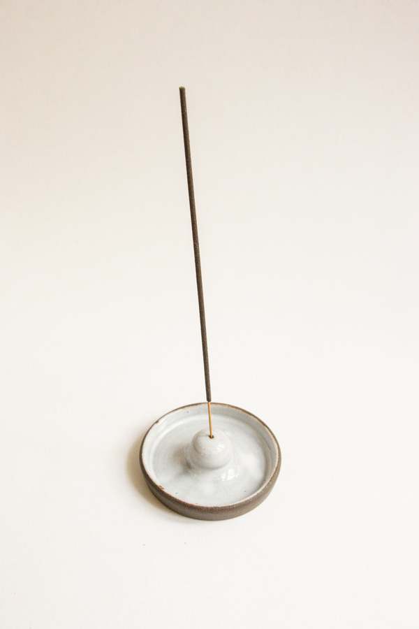 River + Fields Pottery Stoneware Incense Holder