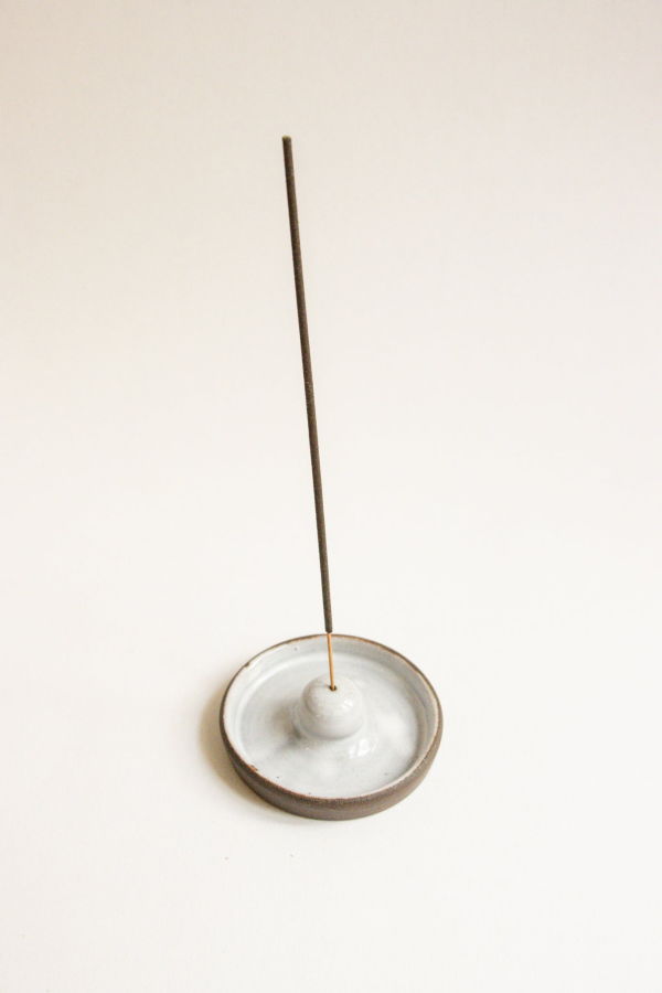 River + Fields Pottery Stoneware Incense Holder