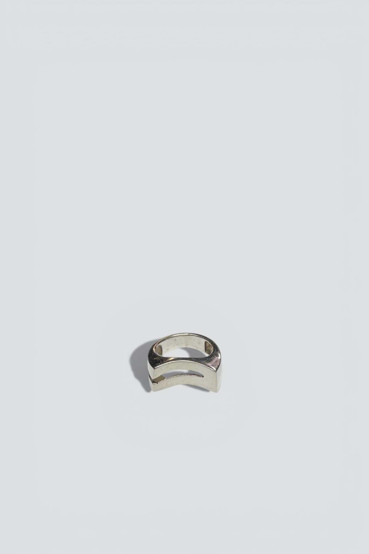 Curved Split Ring - Sterling Silver  - Image 1 of 3