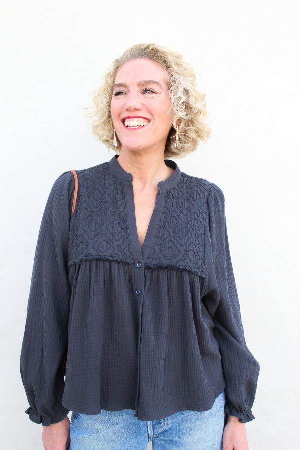 Colibri Wanderlust Top - Navy