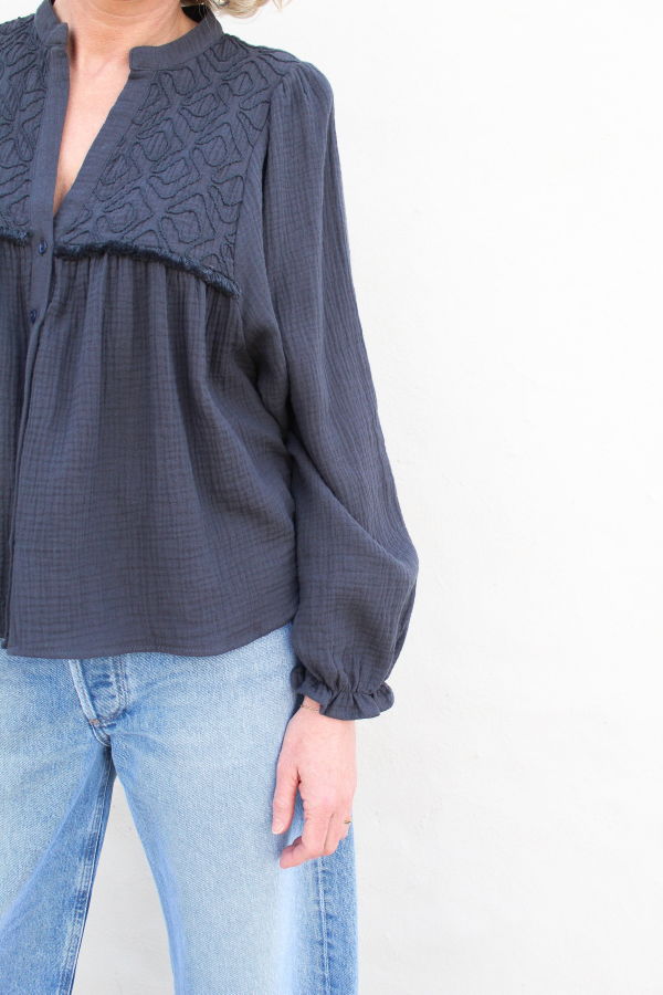 Colibri Wanderlust Top - Navy