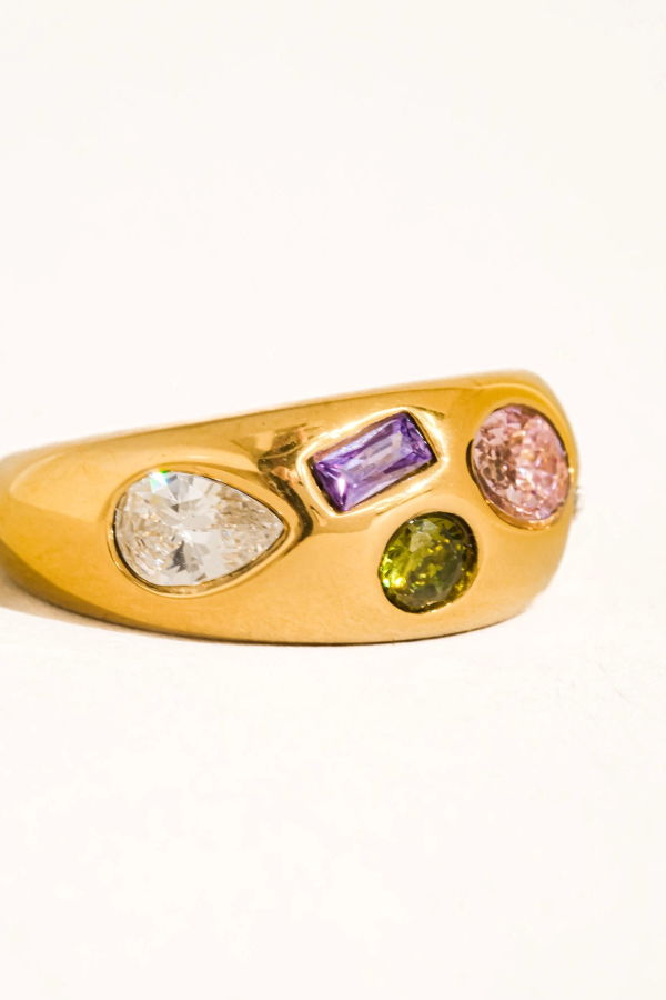 Flânerie Orlume Dome Ring - 18k Gold