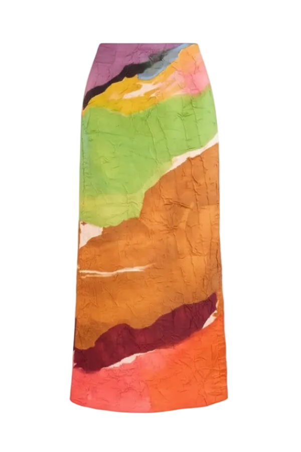 Ulla Johnson Inez Skirt in Nature Abhors a Vacuum