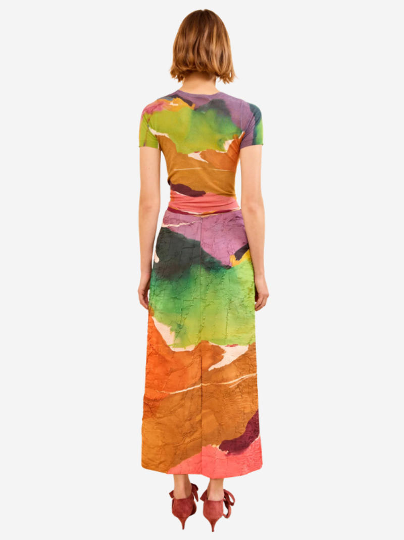 Ulla Johnson Inez Skirt in Nature Abhors a Vacuum