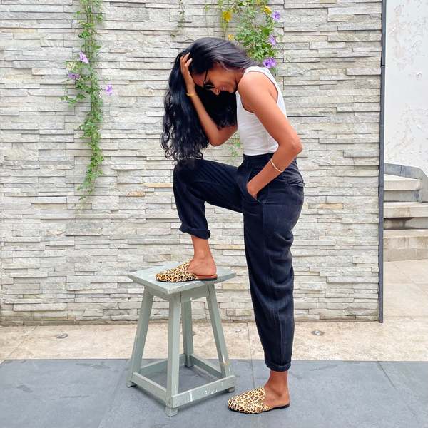 Chappal in Baby Leopard