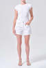 AGOLDE Parker Long Short Shorts - White - Thumbnail 1