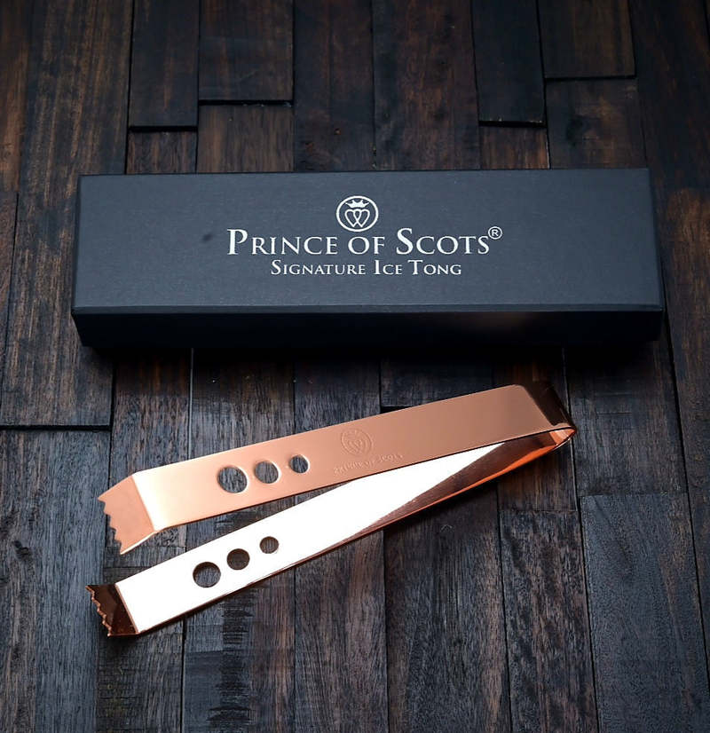 Prince of Scots Signature Ice Tongs - Copper