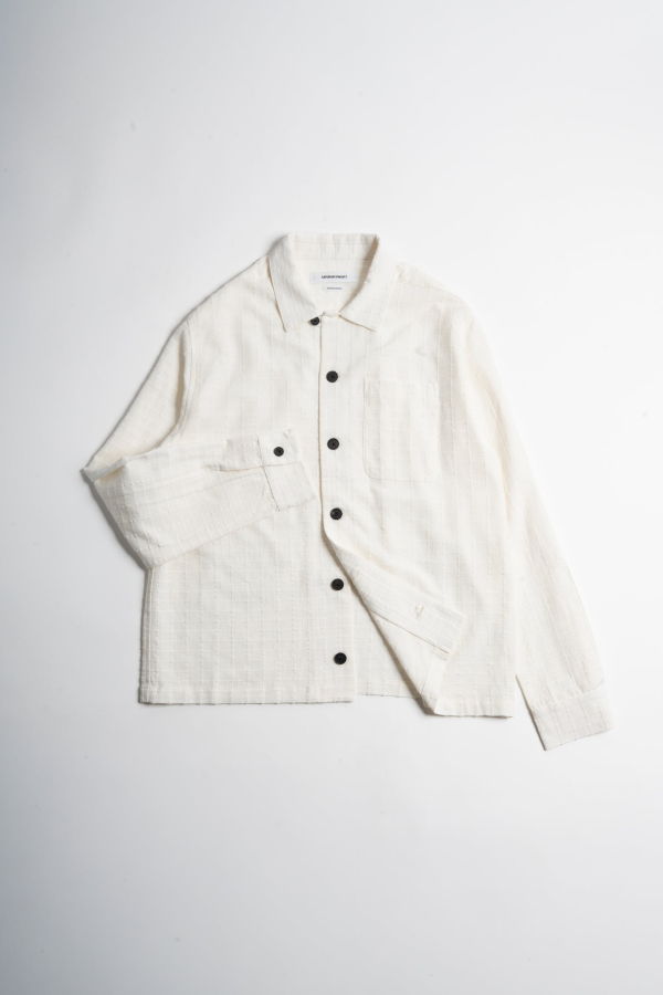Saturday Project Jacquard Windowpane Overshirt