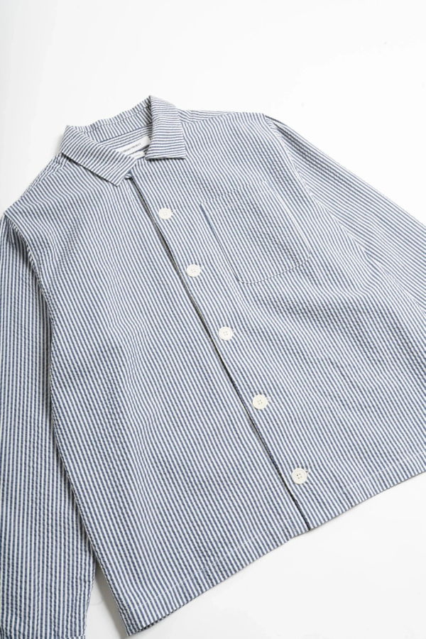 Saturday Project Seersucker Overshirt