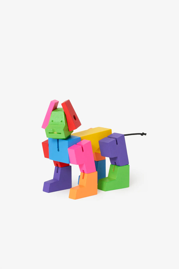 Areaware Micro Milo Dog Cubebot Toy