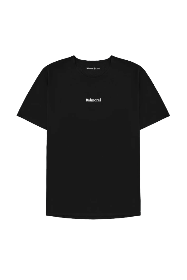Balmoral Oakwood Tee - Black