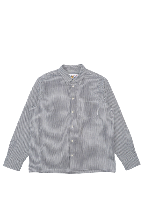 Naked & Famous True Shirt - Organic Hickory Indigo
