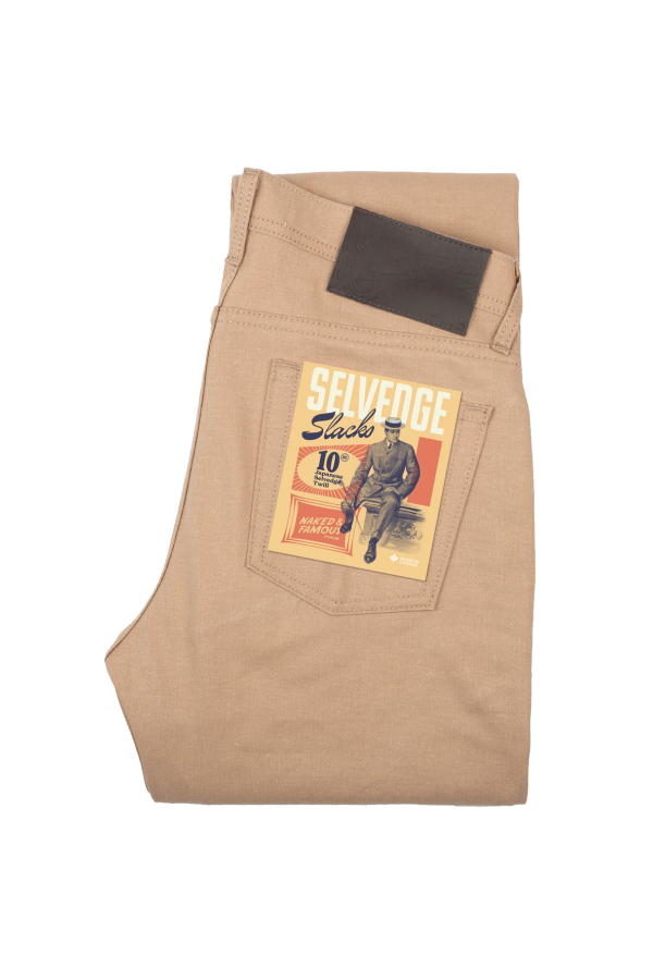 Naked & Famous Weird Guy Selvedge Slacks Pants