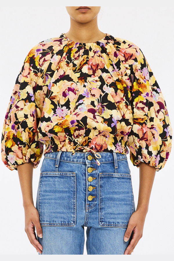 Ulla Johnson Lucie Bubble Sleeve Top
