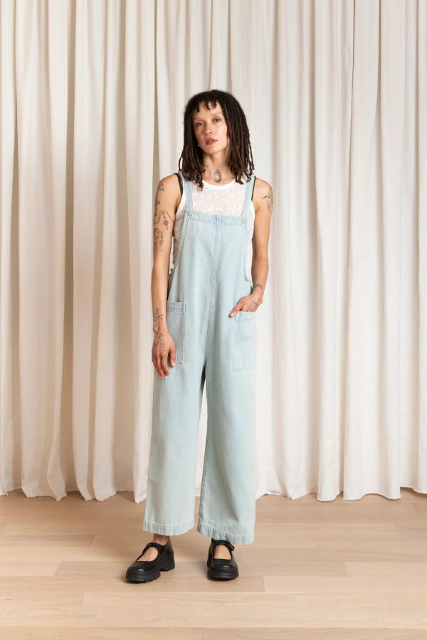 Ali Golden Overall Jumper Jumpsuit
