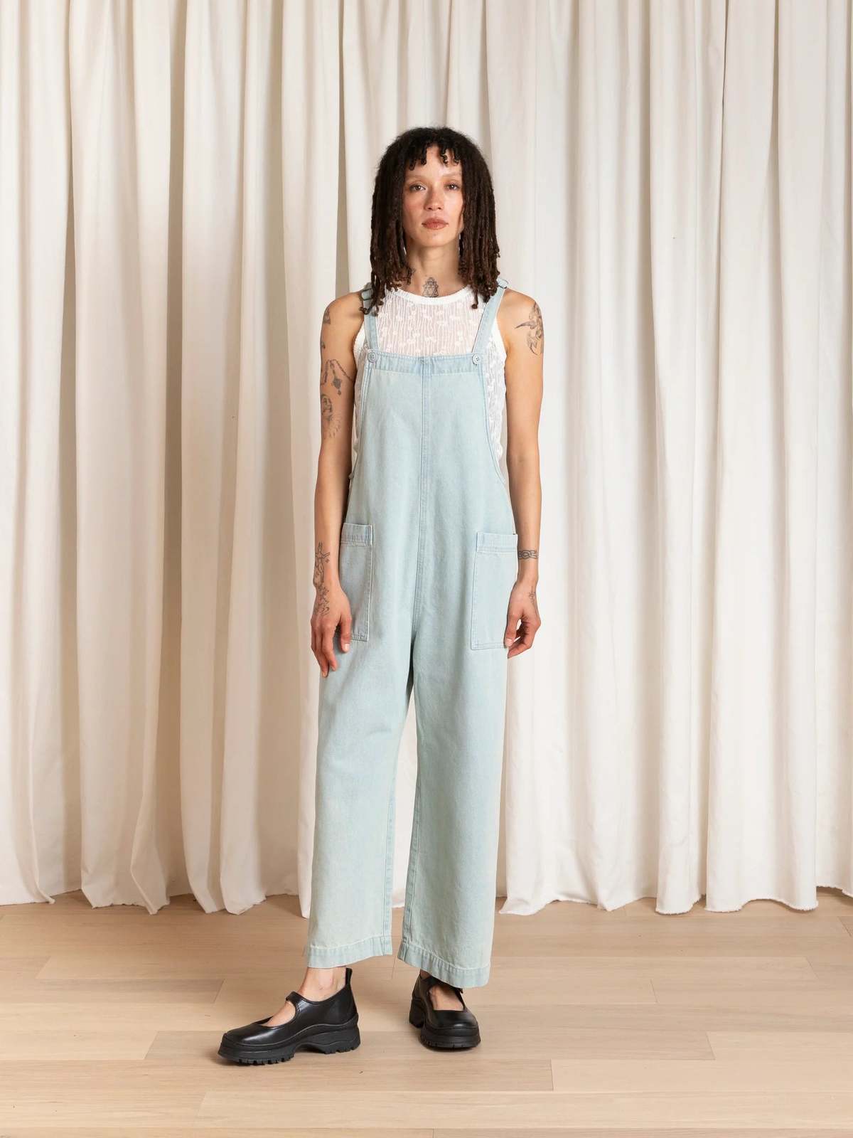 Ali Golden Overall Jumper Jumpsuit - Image 4 of 7