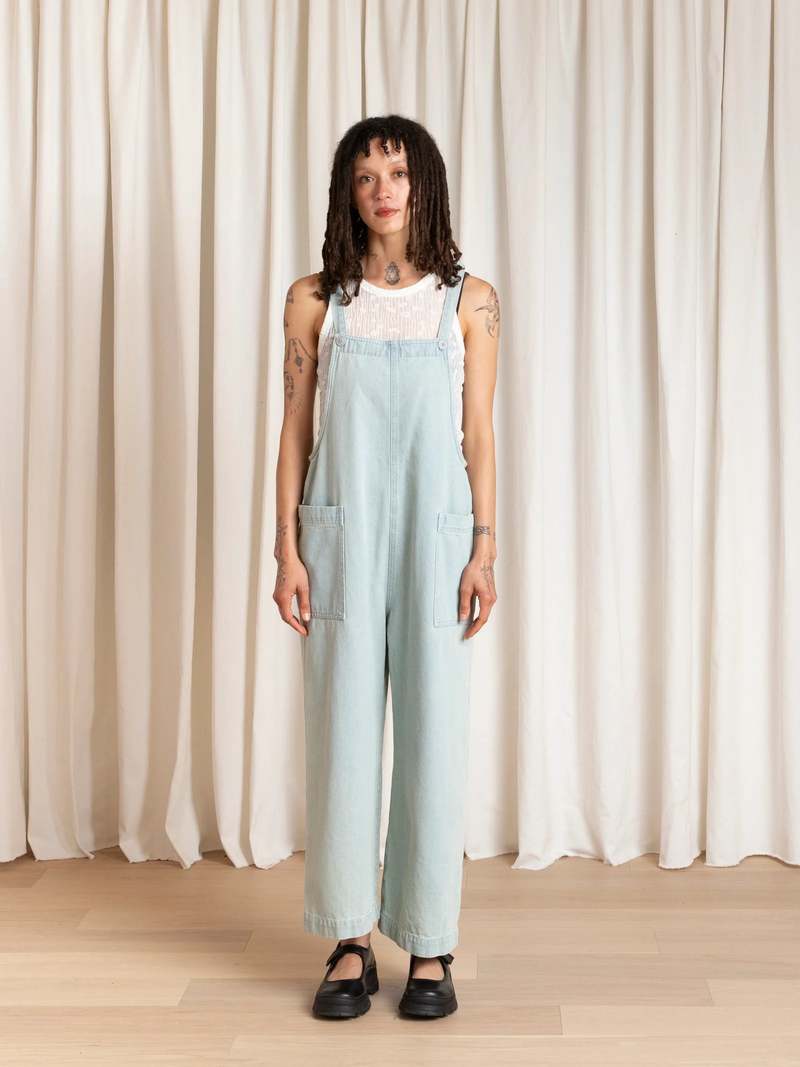 Ali Golden Overall Jumper Jumpsuit
