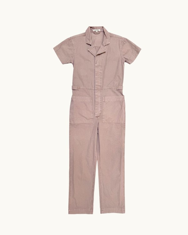 Ali Golden Boiler Suit Jumpsuit - Mauve Ali Golden Boiler Suit Jumpsuit - Mauve