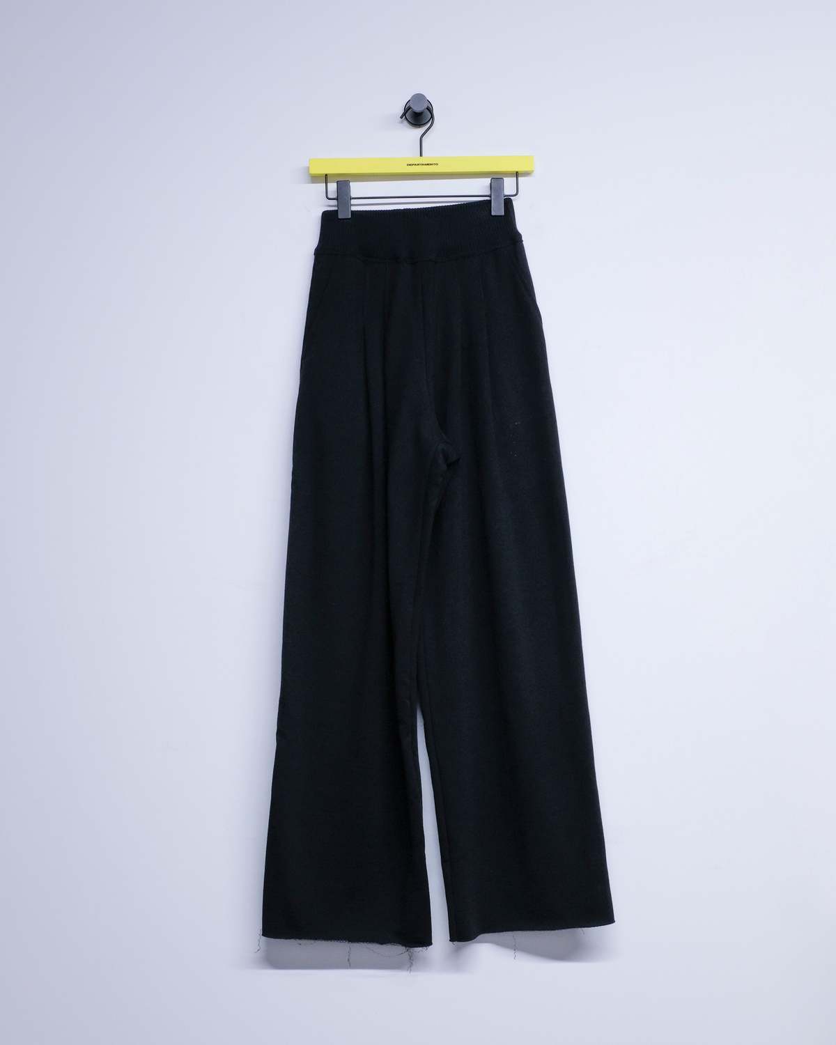 Cecile Tulkens Loopback Wool Cotton Wide Pleat Trouser - Image 8 of 8