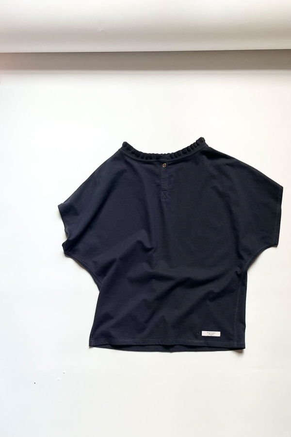 Atlantique Ascoli Henley Jersey Sweatblouse Top