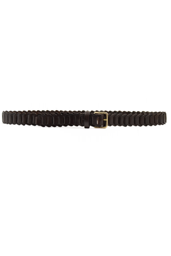 Anderson's Braided Belt - Brown
