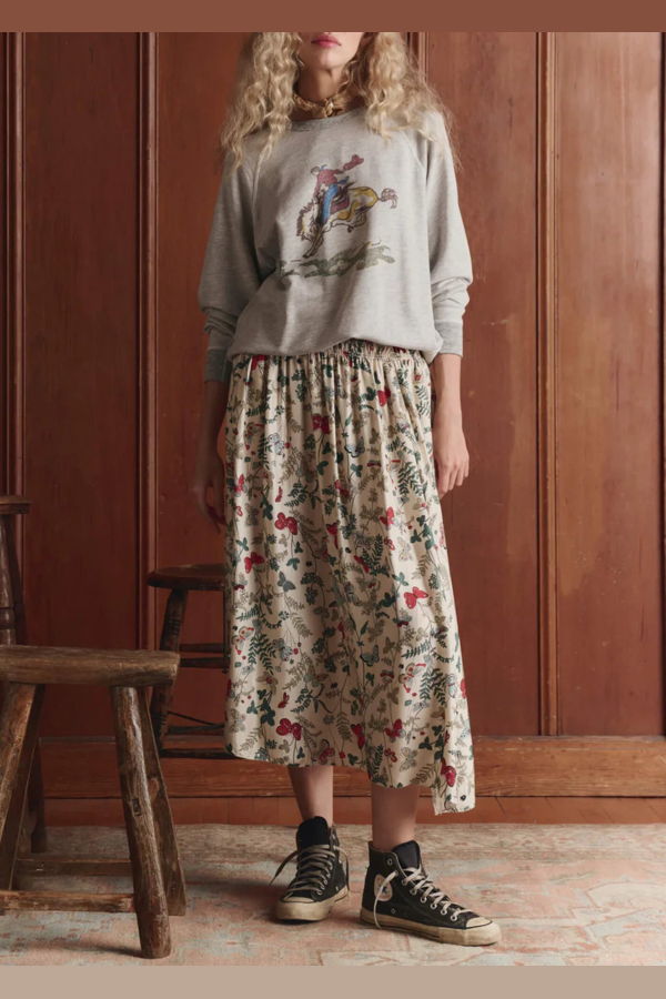 The Great. Canary Skirt - Butterfly