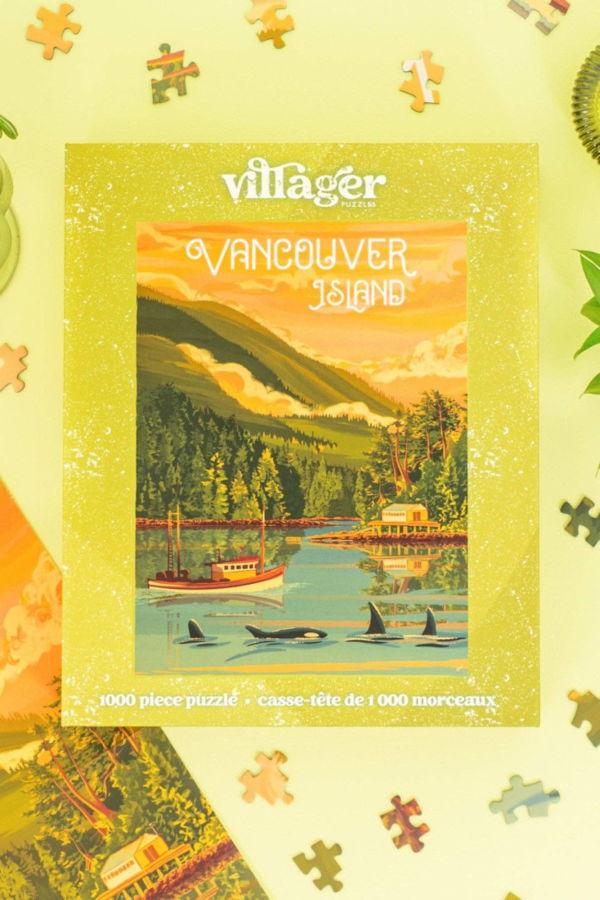 VILLAGER PUZZLES Vancouver Island 1000-Piece Puzzle