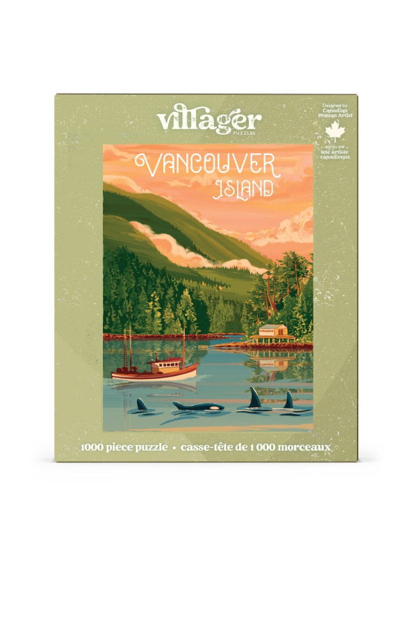 VILLAGER PUZZLES Vancouver Island 1000-Piece Puzzle