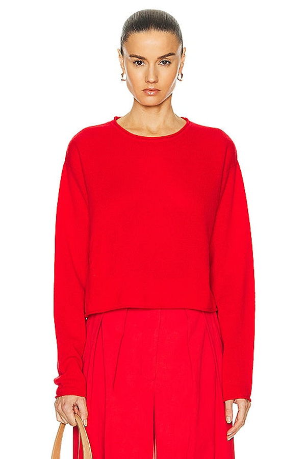 SABLYN Lance Cropped Pullover Sweater