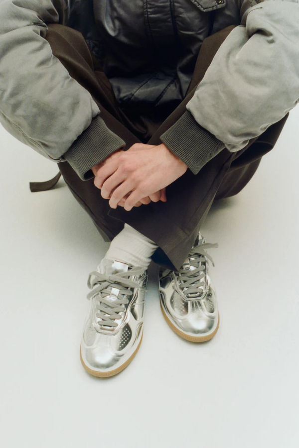 Alohas TB.490 Rife Shimmer Sneakers - Silver