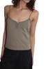 Deiji Studios Clasp Singlet Top - Khaki - Thumbnail 4