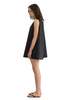 Deiji Studios Drawcord Dress - Black - Thumbnail 2