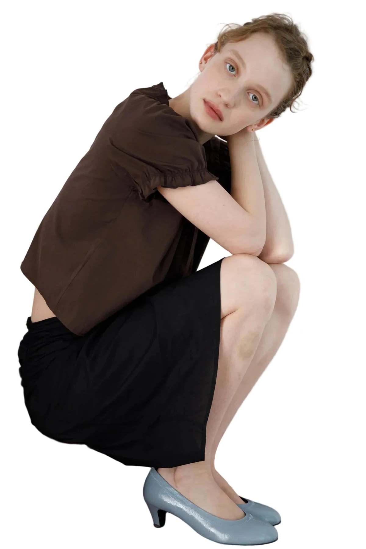 Deiji Studios Scarf Midi Skirt - Black - Image 7 of 10