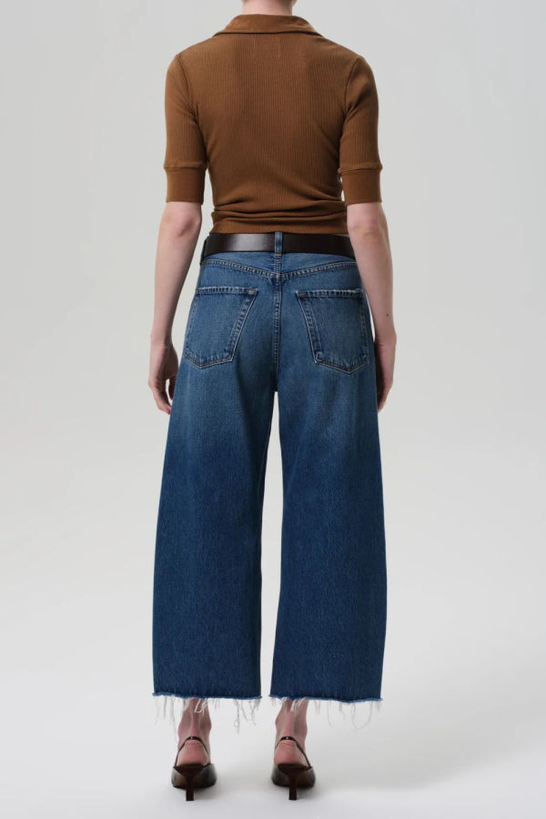 Citizens of Humanity Ayla Raw Hem Crop Jeans