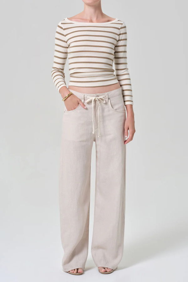Citizens of Humanity Brynn Linen Trouser Pants