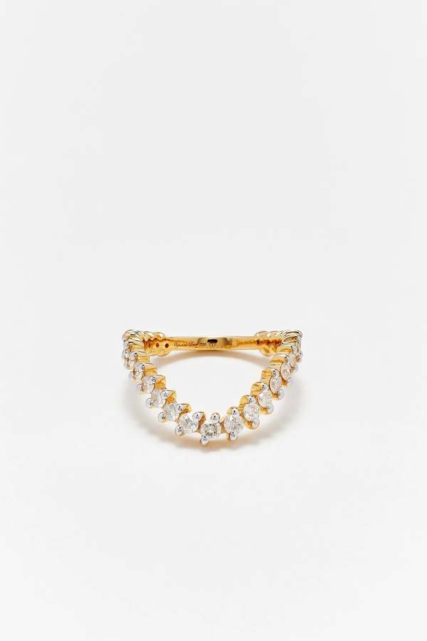 yvonne leon Alliance Vague Diamants Ring