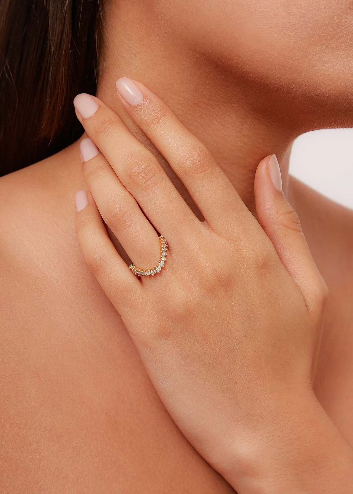 yvonne leon Alliance Vague Diamants Ring - Image 2 of 5