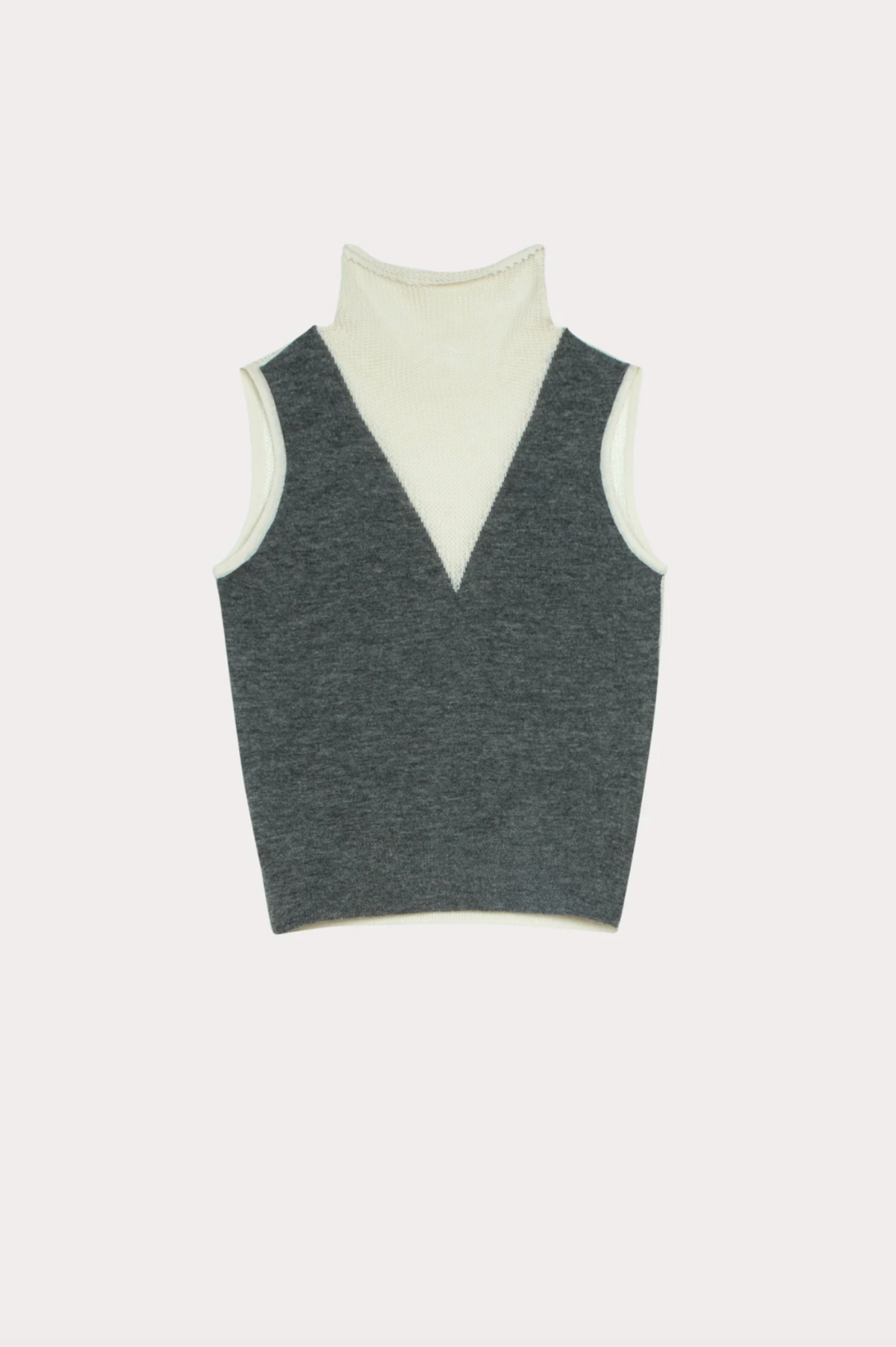 Rachel Comey Horwill Top - Charcoal-Cream - Image 5 of 5