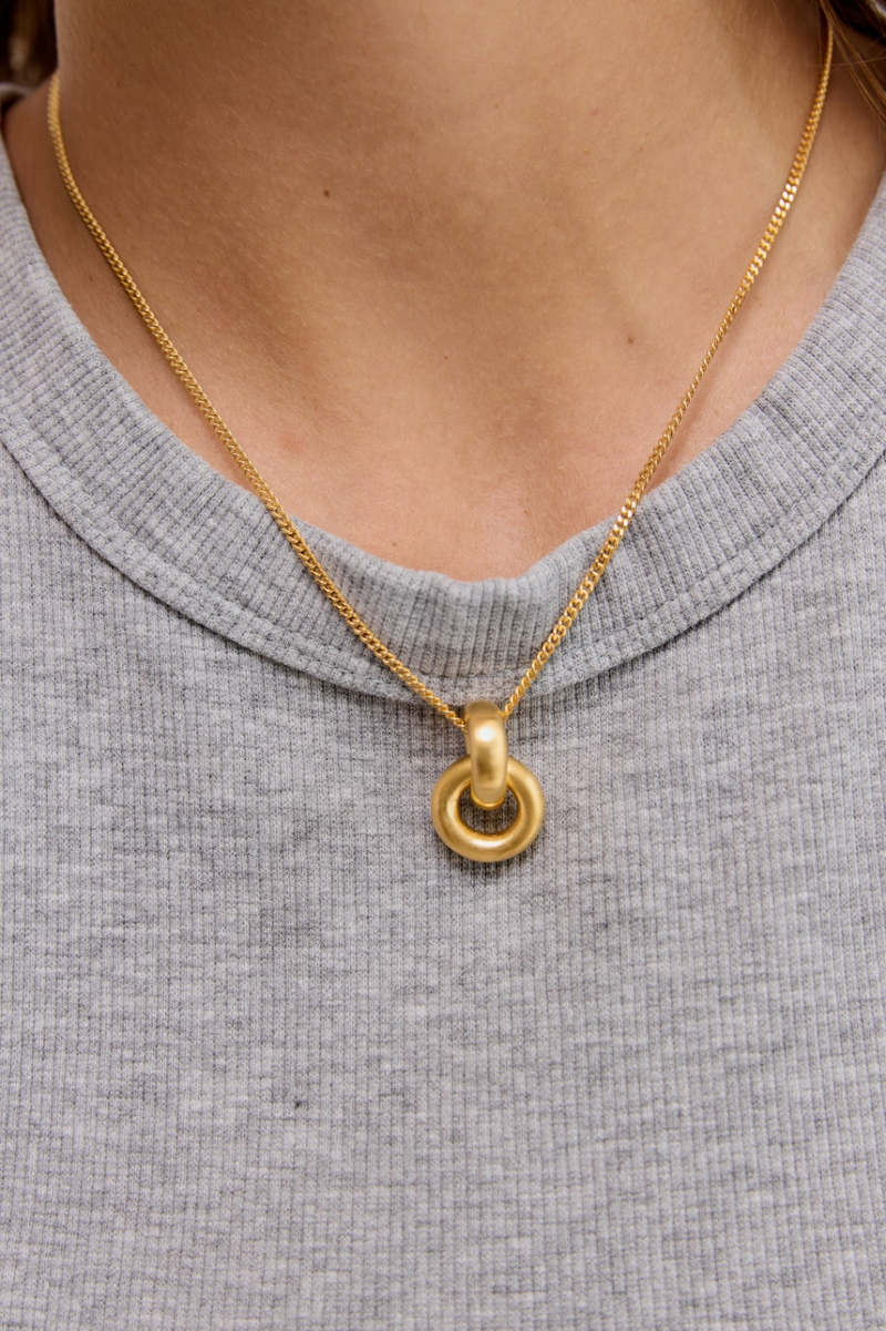 ADORN Double Donut Medium Necklace