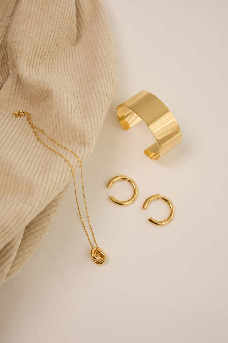 ADORN Double Donut Medium Necklace