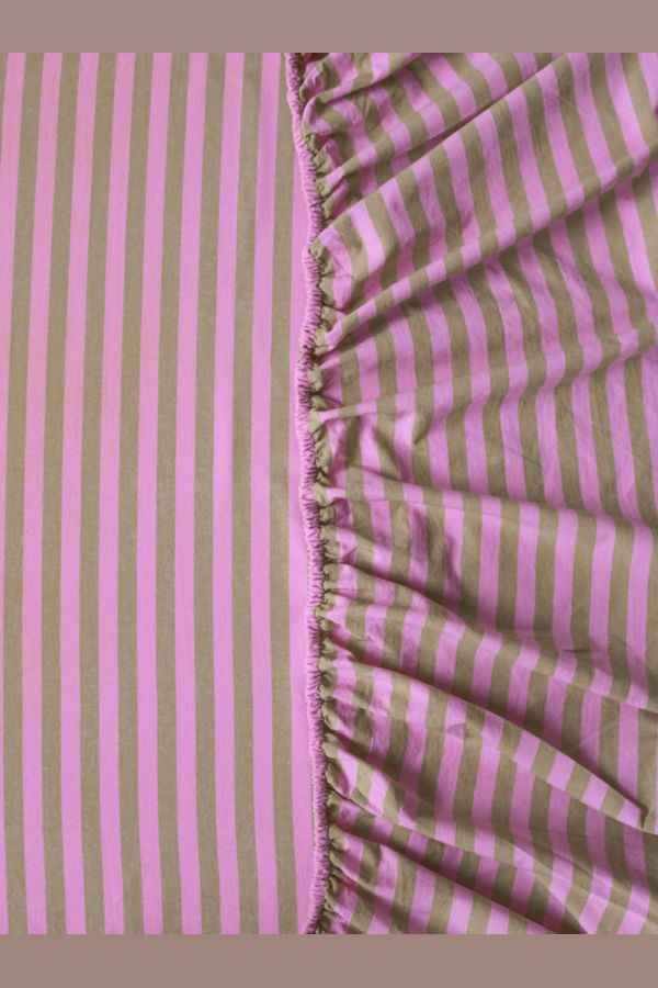 Mosey Me Lilac Sprout Fitted Sheet