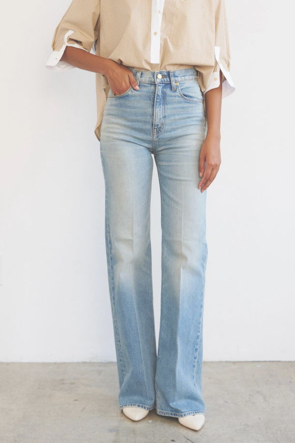 Jamie Haller The Crease Jean - Beach Indigo