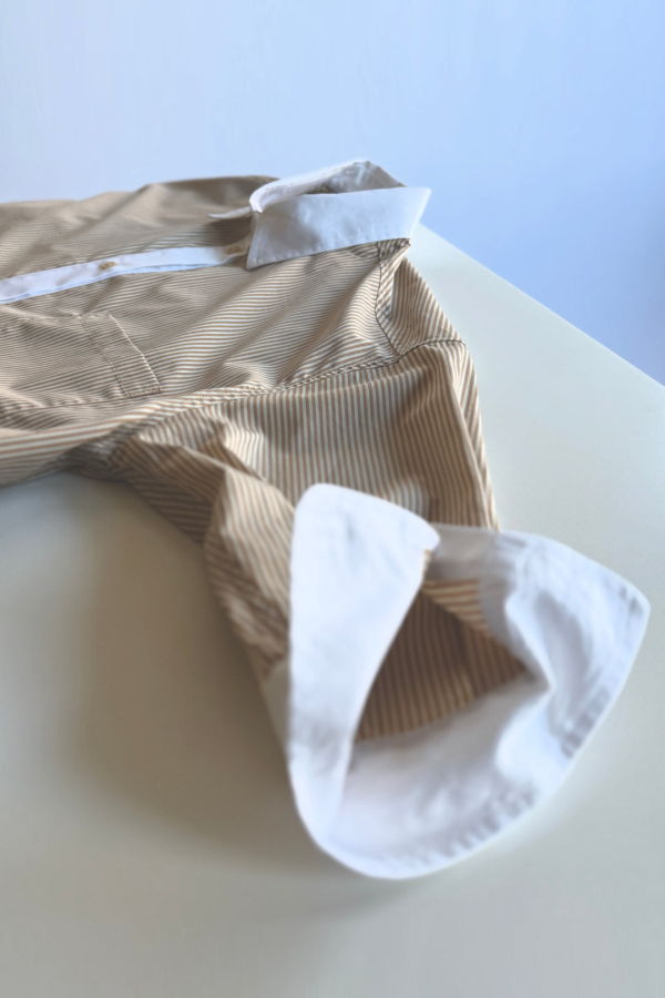 Jamie Haller The Popover Top in Honey Stripe