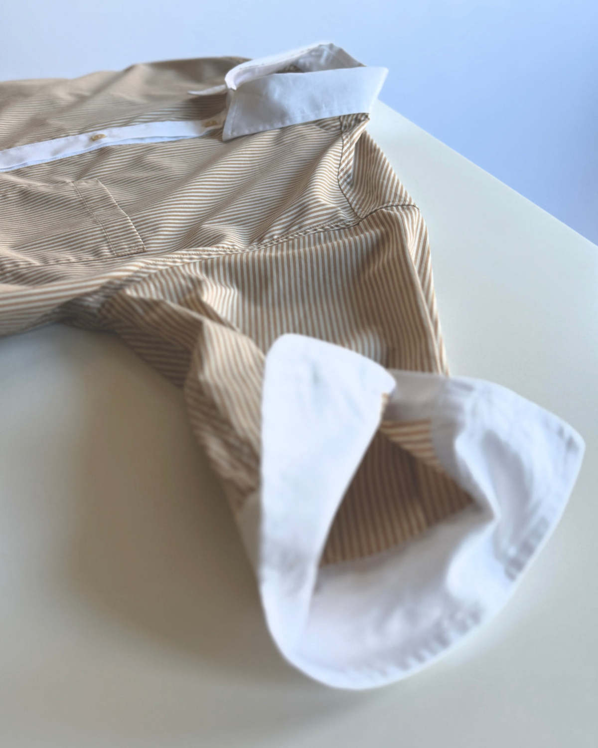 Jamie Haller The Popover Top in Honey Stripe - Image 1 of 1