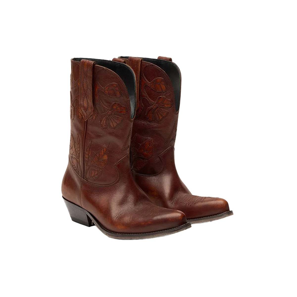 Golden Goose Wish Star Low Boots - Dark Brown - Image 2 of 5