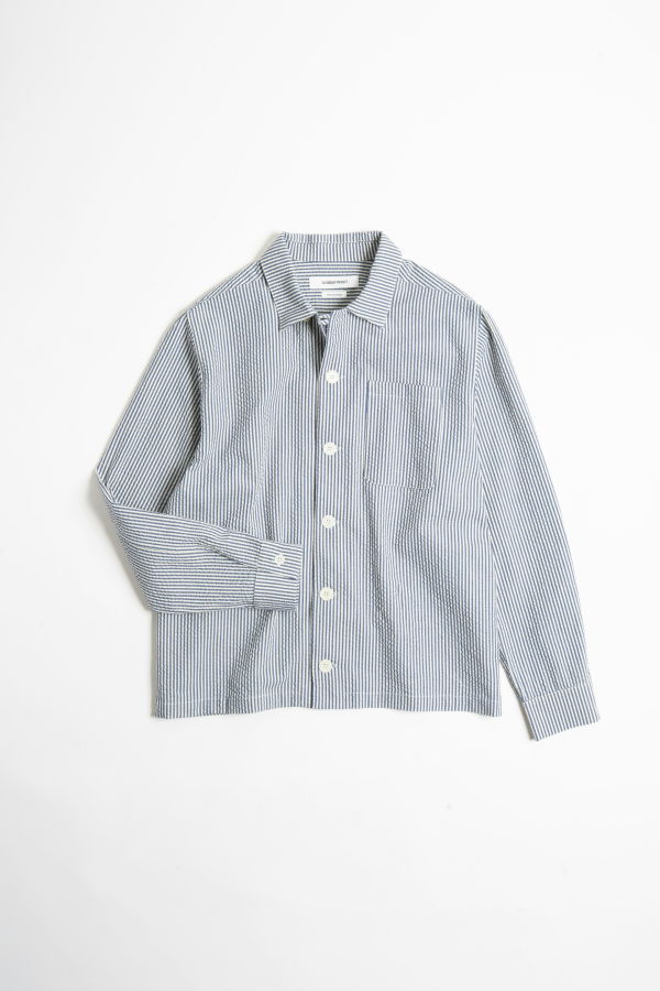 Saturday Project Seersucker Overshirt